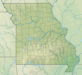 Voir sur la carte topographique du Missouri