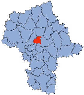 Localisation de Powiat de Legionowo