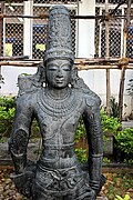 Statue au musée de Pondichéry