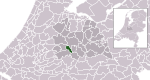Carte de localisation d'IJsselstein