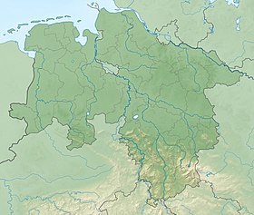 Voir sur la carte topographique de Basse-Saxe