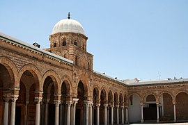 Mosquée Zitouna en Tunisie.
