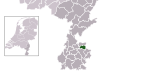 Carte de localisation de Brunssum