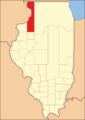Le comté de sa création à 1827