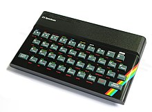 Sinclair 48K ZX Spectrum.