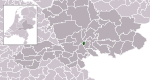 Carte de localisation de Westervoort