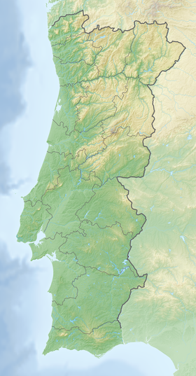 Voir sur la carte topographique du Portugal
