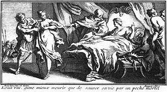 Louis VIII mourant au château de Montpensier