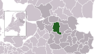 Carte de localisation de Dalfsen