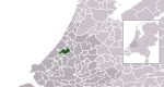 Carte de localisation de Leidschendam-Voorburg