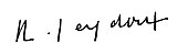 signature de Roger Seydoux