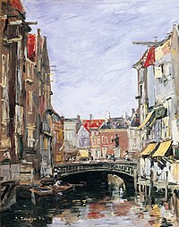 La Place Ary Scheffer, Dordrecht, 1884 Musée de Dordrecht[4].