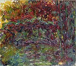 "Le Pont japonais" (1918-1924) de Claude Monet - Musée Marmottan Monet (W 1924)