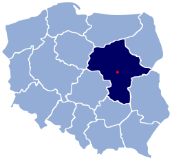 Location of வார்சாவா
