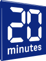 Logo de 20 Minutes depuis novembre 2020.