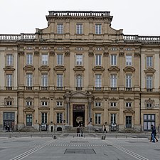 Façade du palais Saint-Pierre (Musée des beaux-arts de Lyon), côté Sud