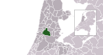 Carte de localisation de Zaanstad
