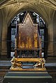 Trône du roi Édouard Ier, abbaye de Westminster, Angleterre