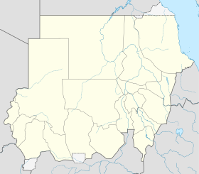 voir sur la carte du Soudan