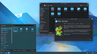 Escritorio KDE Plasma 5.22