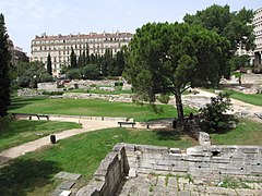 Le Jardin des Vestiges à Marseille.