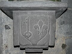 Console de statue (pierre de Volvic)