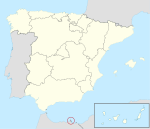 Situation géographique de Melilla en Espagne.