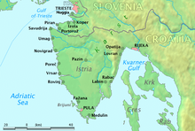 Mapo de Istrio