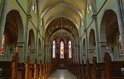L'intérieur de l'église Saint-Joseph.