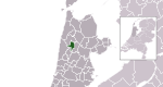 Carte de localisation de Langedijk
