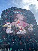 Oeuvre de Pixel Pancho à Papeete