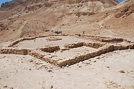 Ruines de l'édifice rituel d'Ein Gedi.