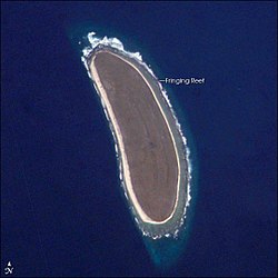 תצלום לוויין של האי האולנד