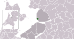 Carte de localisation d'Urk