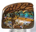 Opale boulder, Quilpie, Australie (7,8 × 6,3 cm)