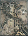 Fleurs et oiseaux des quatre saisons, série des 8 rouleaux verticaux peints par Kanō Motonobu pour le Daisen-in de Kyoto, v. 1513.