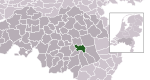 Carte de localisation de Helmond