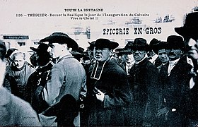 Inauguration du calvaire de protestation (1904) (2e photo).