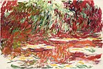 "Bassin aux nymphéas" (1918-1919) de Claude Monet - Musée Marmottan Monet (W 1882)