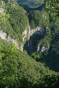 Cascade du Végay depuis Aiglun
