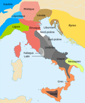 Image illustrative de l’article Langues italiques