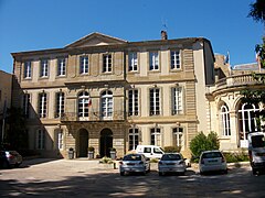 L'Hôtel de Murat, siège de la CCI Aude.