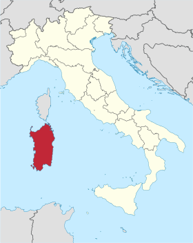 Localisation de SardaigneSardegna