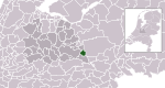 Carte de localisation de Veenendaal