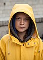 Greta Thunberg (Stoccolma, 3 zenâ 2003), fôto do 31 agosto 2018