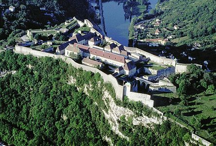 La citadelle de Besançon. Premier site touristique de Franche-Comté.