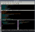Image 18A screenshot of GNU Emacs 22.0.91.1, from Ubuntu’s emacs-snapshot-gtk package.