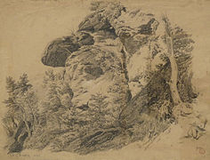 Gustave Brion, Forêt de Bischoffsheim (vers 1844).