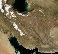 İran'ın uydudan görüntüsü