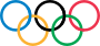 Description de l'image Olympic rings without rims.svg.